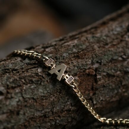 bransoletka z literką A