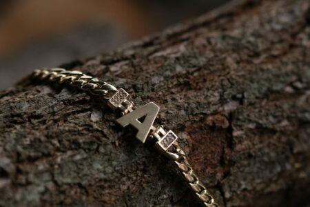 bransoletka z literką A