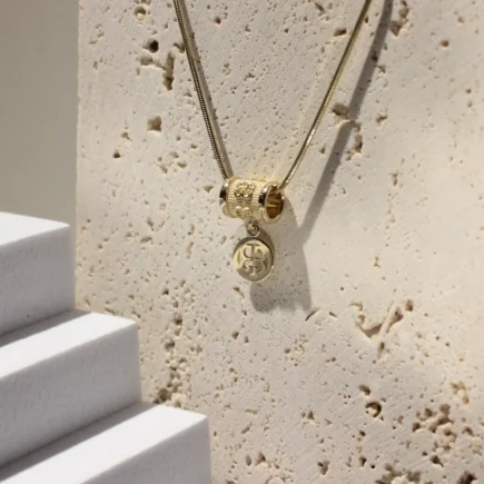 oryginalne złote zawieszki