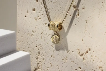 oryginalne złote zawieszki